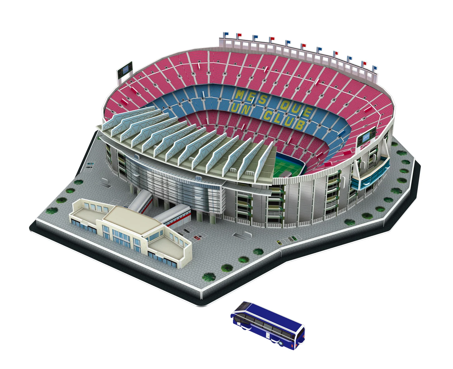 Прямая продажа с завода 3D пазл бумажная головоломка на заказ игрушка «сделай сам» стадион 3d