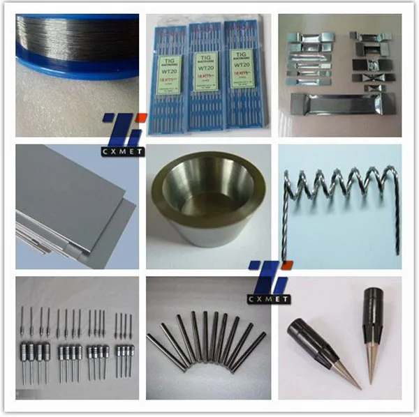 High Purity Good Electrical Conductivity 99.95 % Wavy Line Tungsten Wire Filament