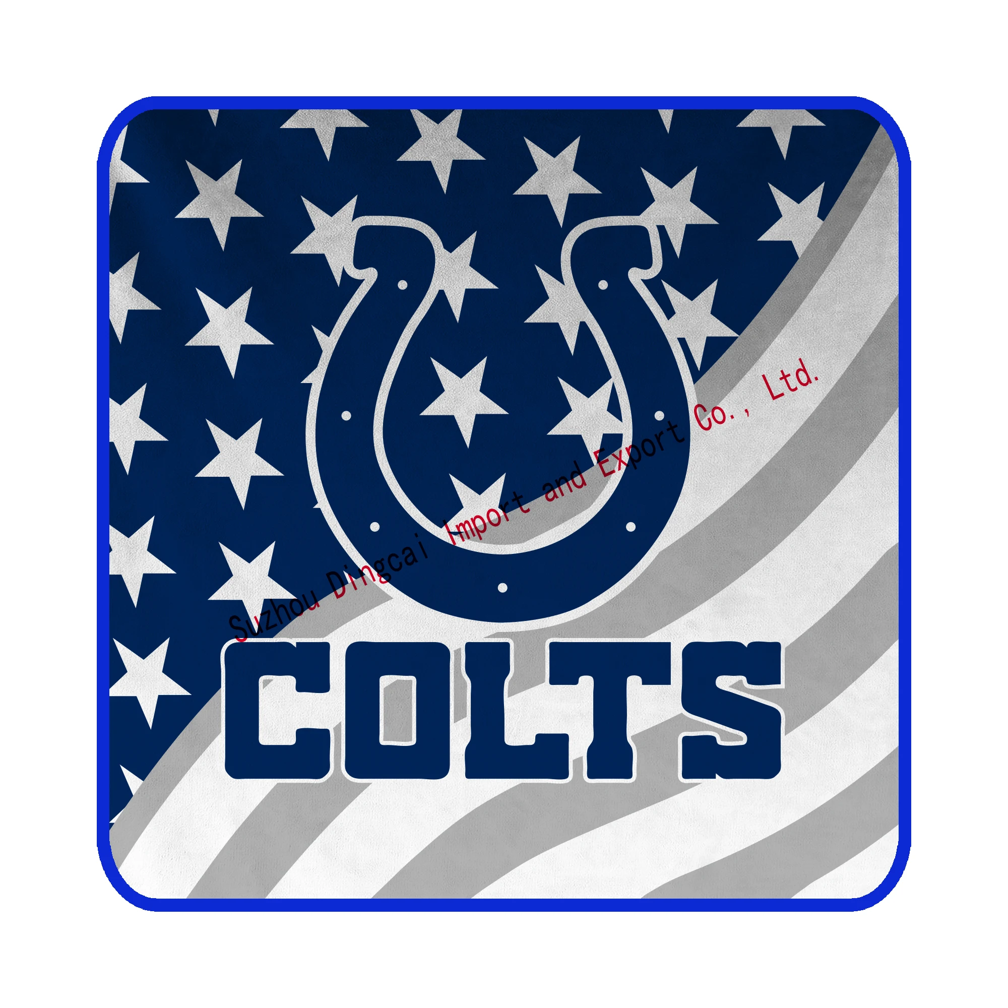 Indianapolis Colts  High Quality 5x5ft Greek    32 Teams  Flannel blanket
