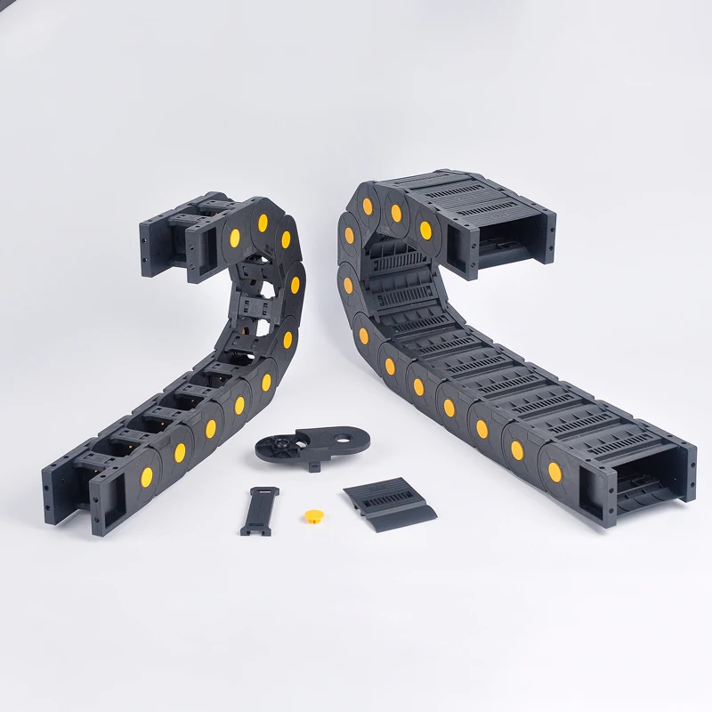 CNC Factory Sale Various New Fashion Comfortable Industrial Plastic  Chain Cable Drag Chains tubular drag chain conveyor