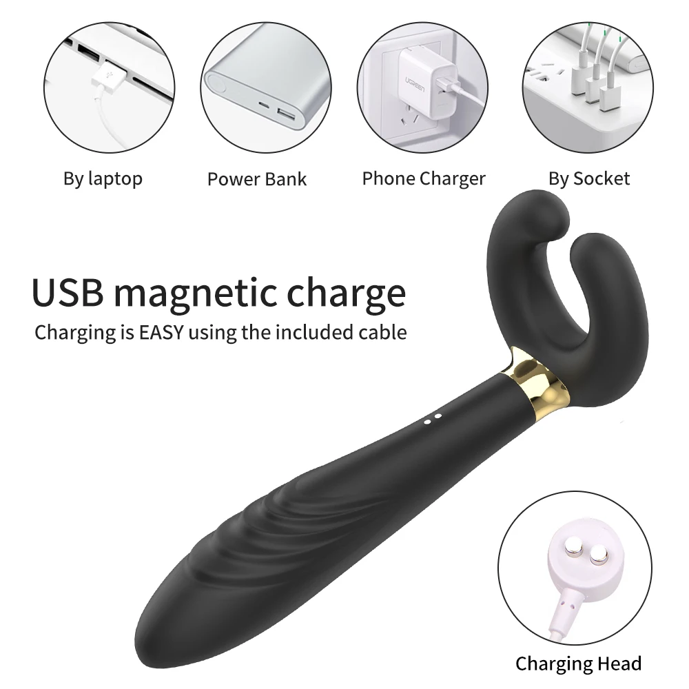 Penis Vibrator Sex Toys For Women Men Couple Flirting Clitoris Vagina Vibration Nipple Massage G-spot Stimulation