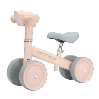 2023 New design balance mini kick bike kids ride on car balancing baby walker With music