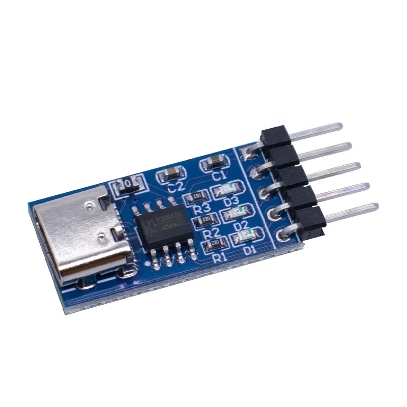 Type-c type c USB USB-C to TTL Serial Port CH340N Module CH340 DC 5V/3.3V Upgrade MCU Download Brush Line