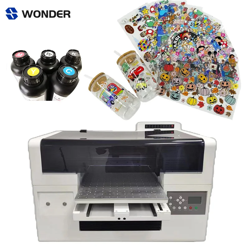 High quality professional flatbed printer uv printer flatbed uv small uv flatbed printer