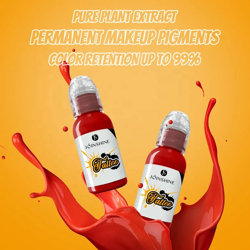 Customizable Tattoo Pigment Organic Biologic Microblading Pigment In Tattoo Ink Professional Brow Pigments Microblading