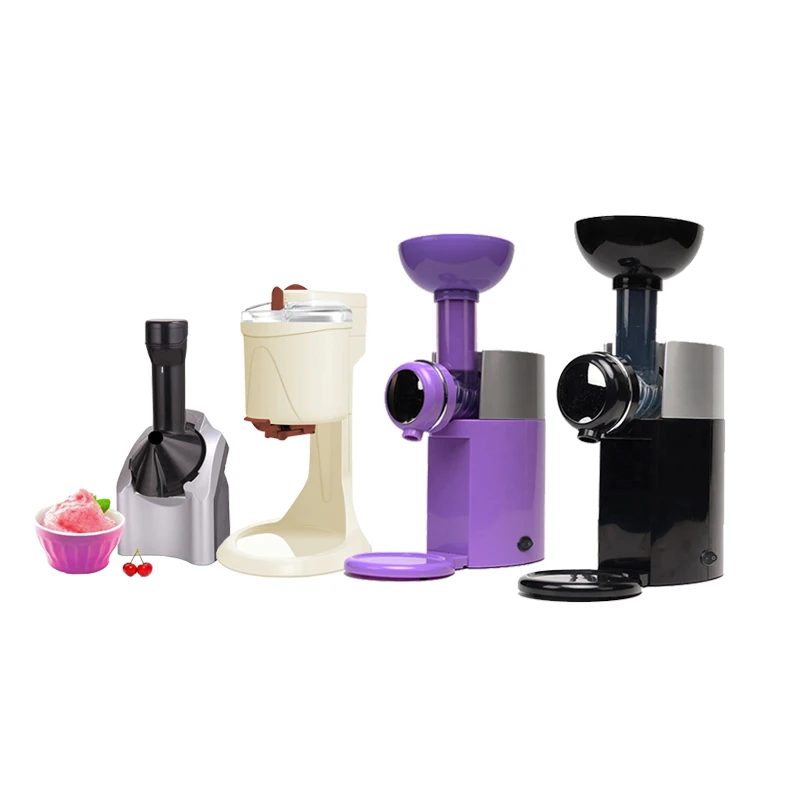 Silver white blue 1.5 Quart Automatic Frozen Yogurt Sorbet ice cream maker machine