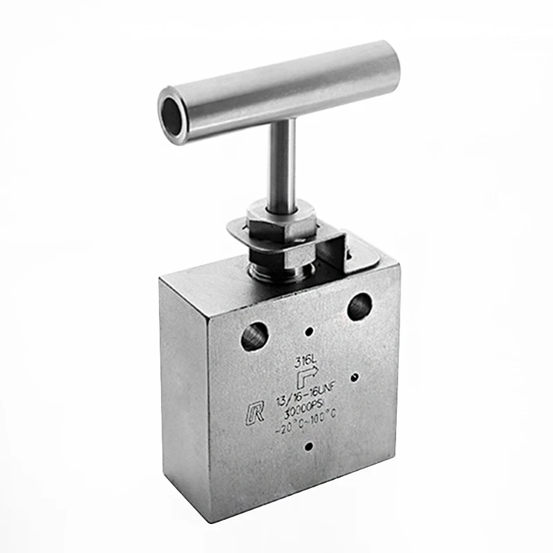 Stainless Steel SS316 Super High Pressure 30000psi Female Thread Needle Valve high pressure