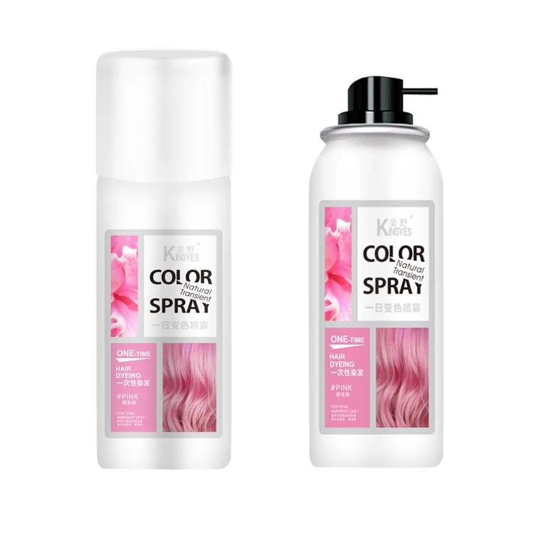 Hot selling spray hair dye grey color spray for hair stageline hair color spray