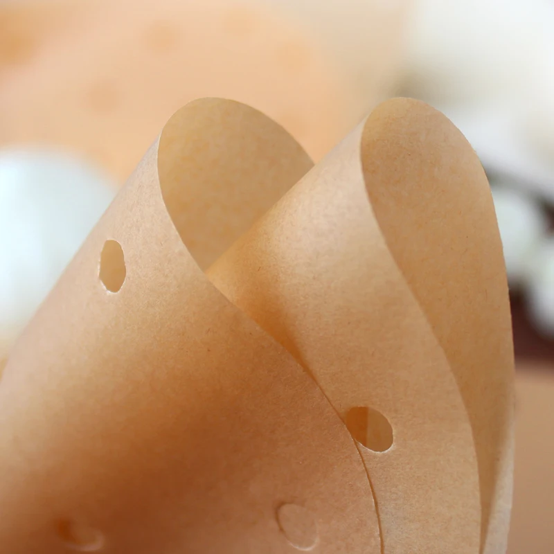 Perforated Steaming Paper Steamer Liner air fryer Parchment Paper cooking sheet