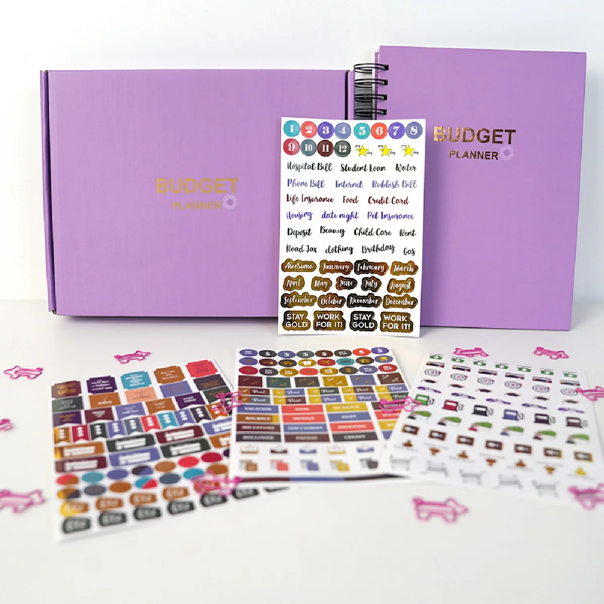 Premium Quality Looseleaf Note Book with PVC Cover Ideal for School Office and Personal Use