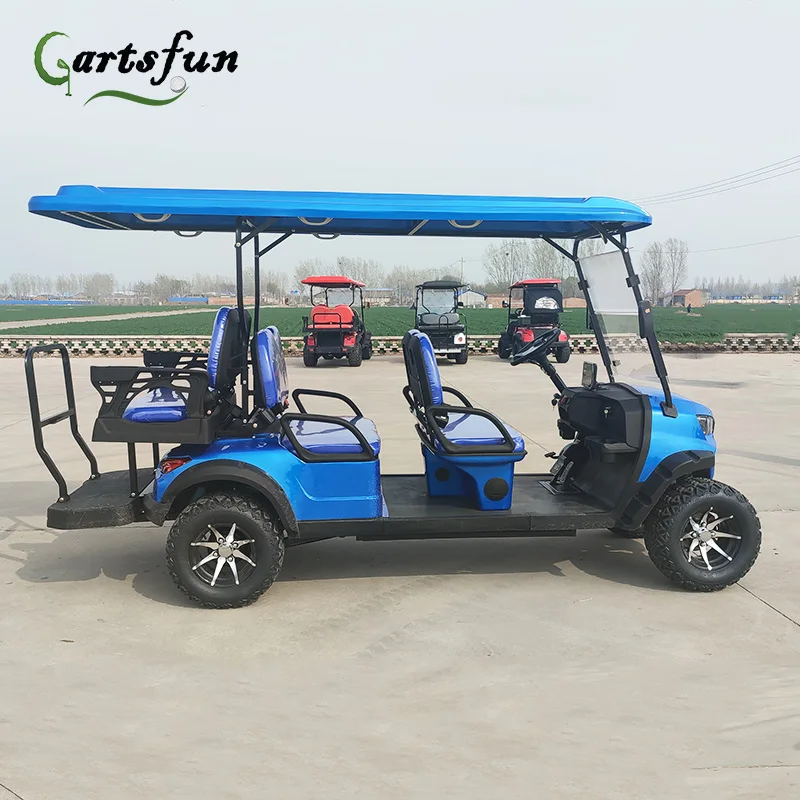 2 4 6 8 seat golf cart golf kart factory Golf Buggy glof cart 6 seater