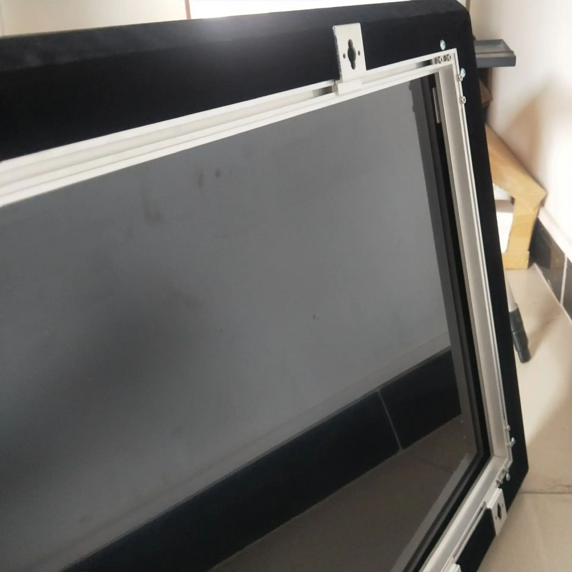 120inch Ambient light zero edges frame UST projector fixed frame ALR projector screen