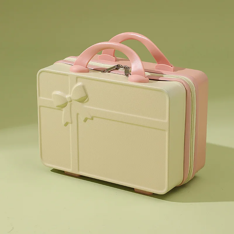 Newest Candy Color Make Up Case Lightweight Mini Storage Cases Portable Travel Suitcase 14 Inches