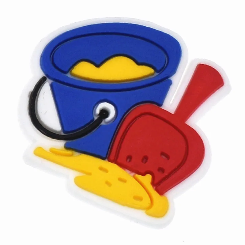 Cute Cartoon Croc  PVC Accessories Buckle Custom Clogs Decorations Diy Shoes Charms  For Children