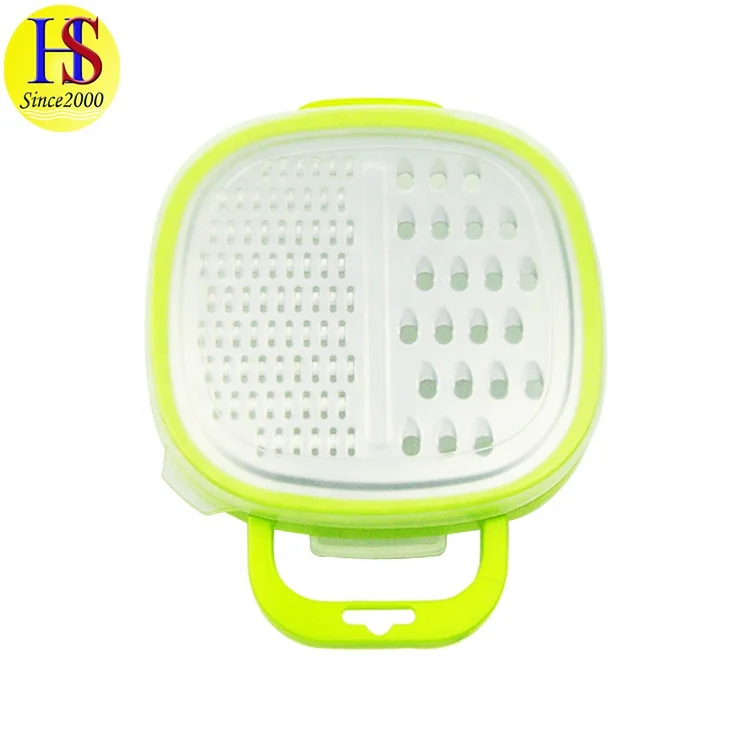 Food Grade Multifunction Stainless Steel 3 In 1 Lemon Zester Cheese Julienne Vegetable Grater