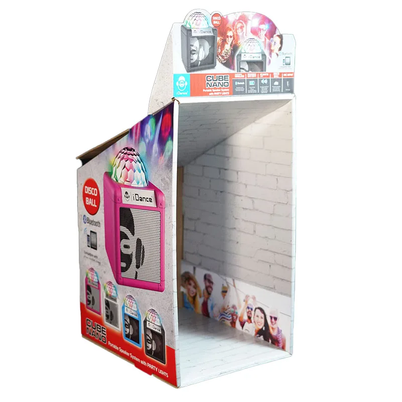 Retail Shop Shelf Ready Tray Packaging Folding Corrugated Cardboard Carton Paper Display Box