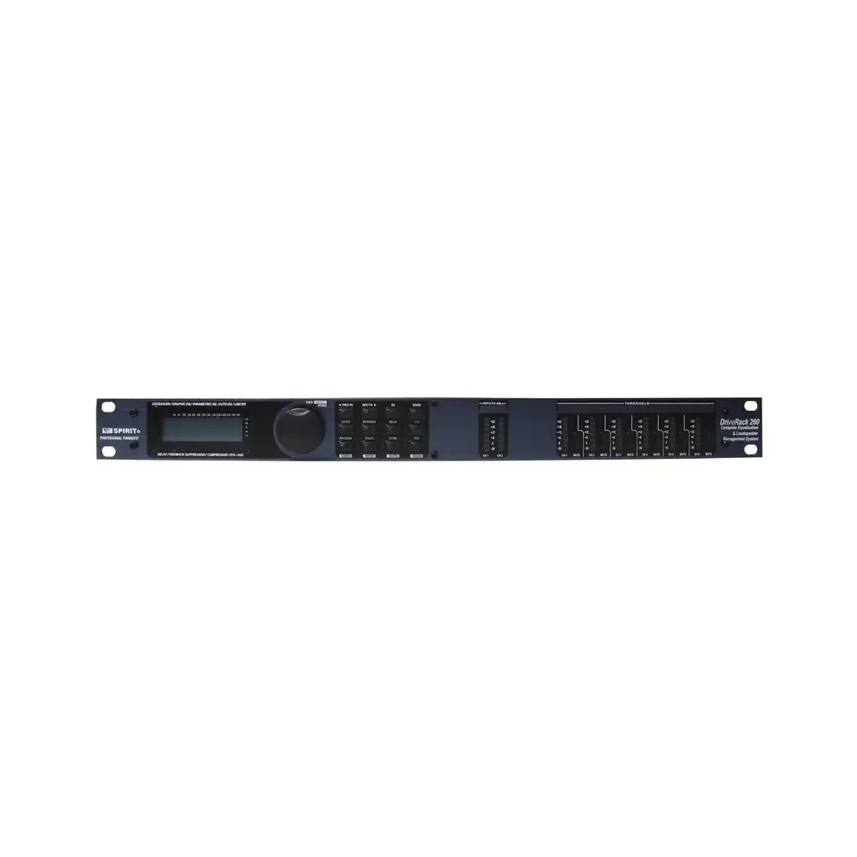 Professional Drive Rack 260 PA System Audio Processor with Auto EQ and Auto Gain Control