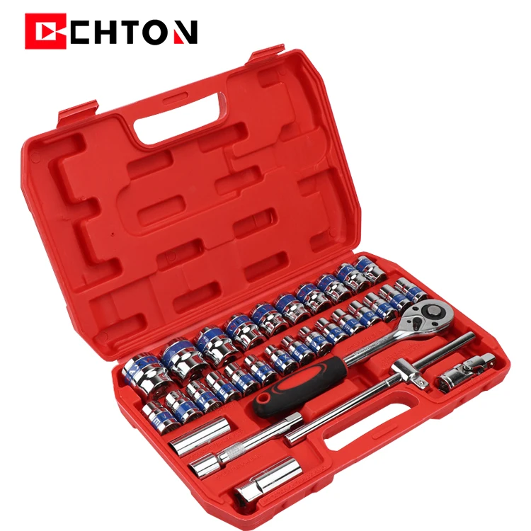 32 pcs Sockets Set Ratchet Wrench Hand Tool Set For car repair tool kit Socket sets bits