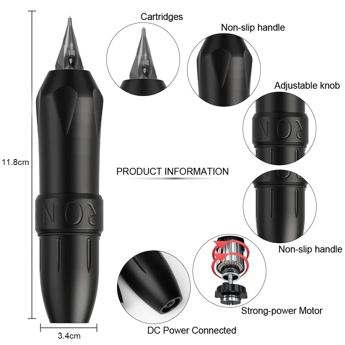 Wholesales original manufacturer rocket complete tattoo machine set rotary tattoo machine pen kit