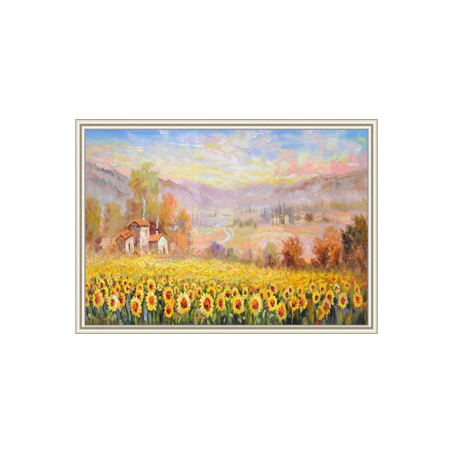 Shenzhen Dafen Oil Painting Factory Handmade Village Landscape
