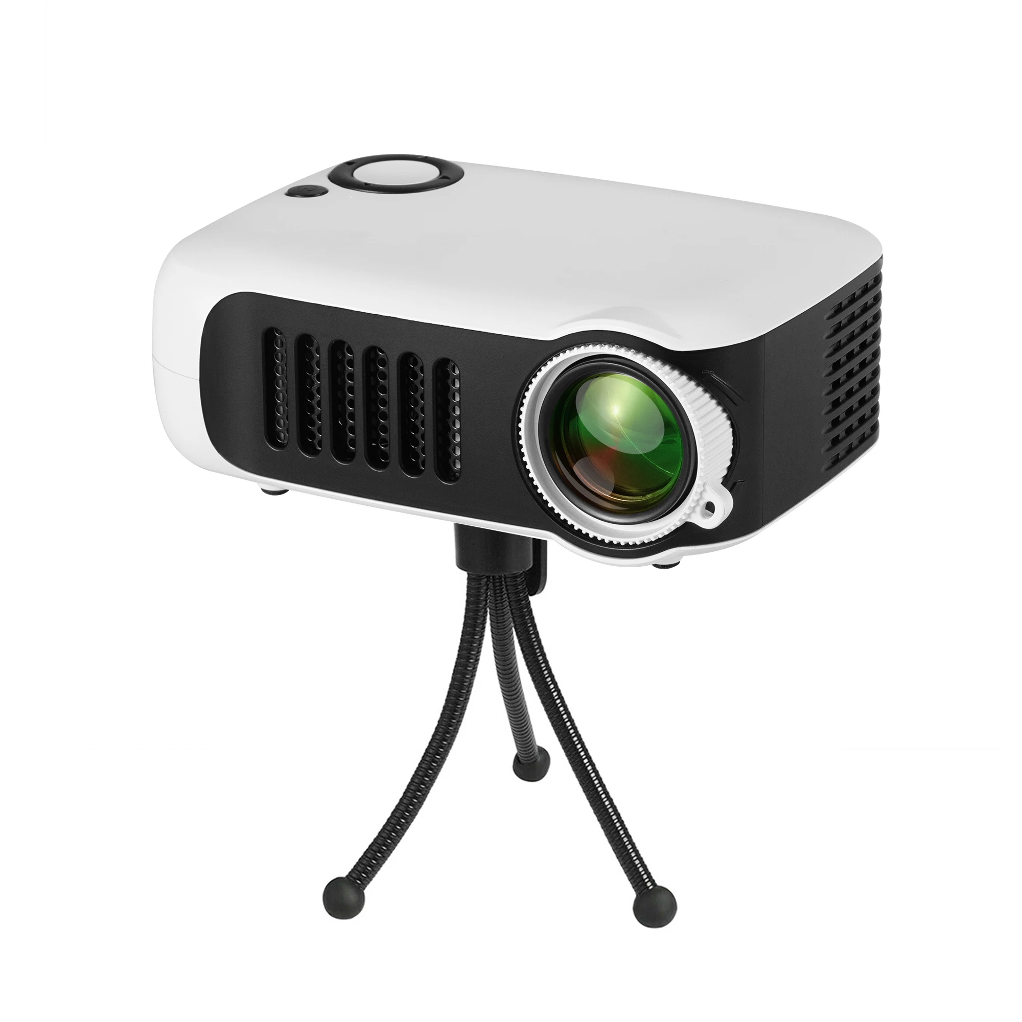 Factory wholesale mini portable projector HD 1080p 1000 lumens home cinema Led lens projector