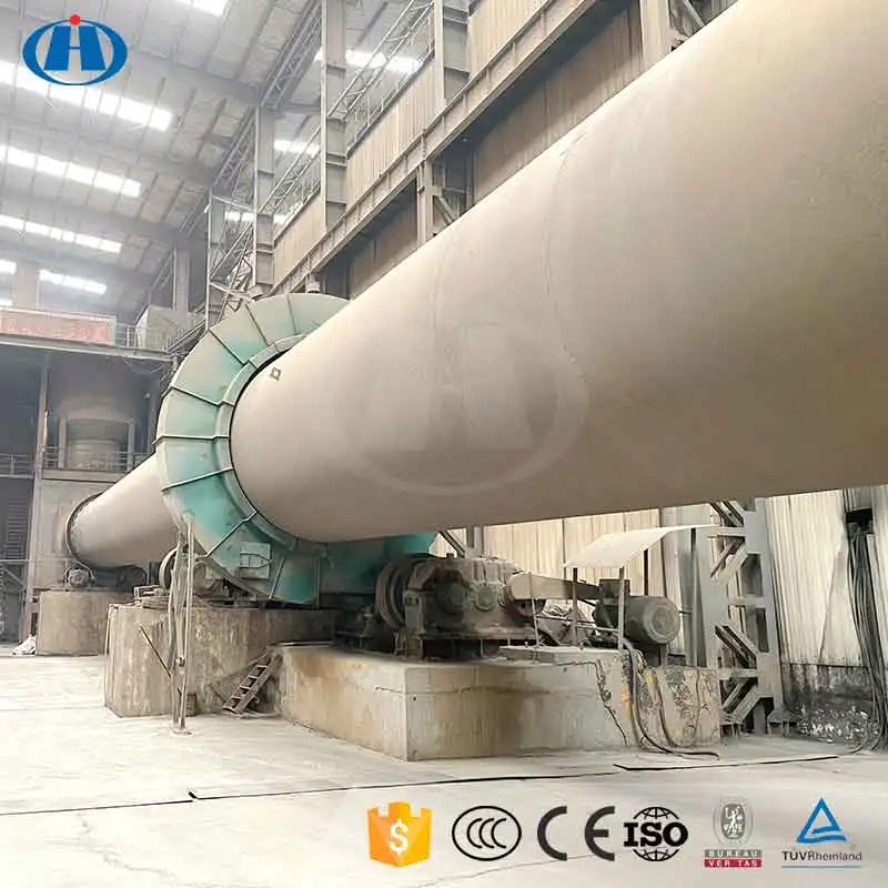 Africa Small Industry Clay Brick Clinker Cement Production Line Rotary Kiln