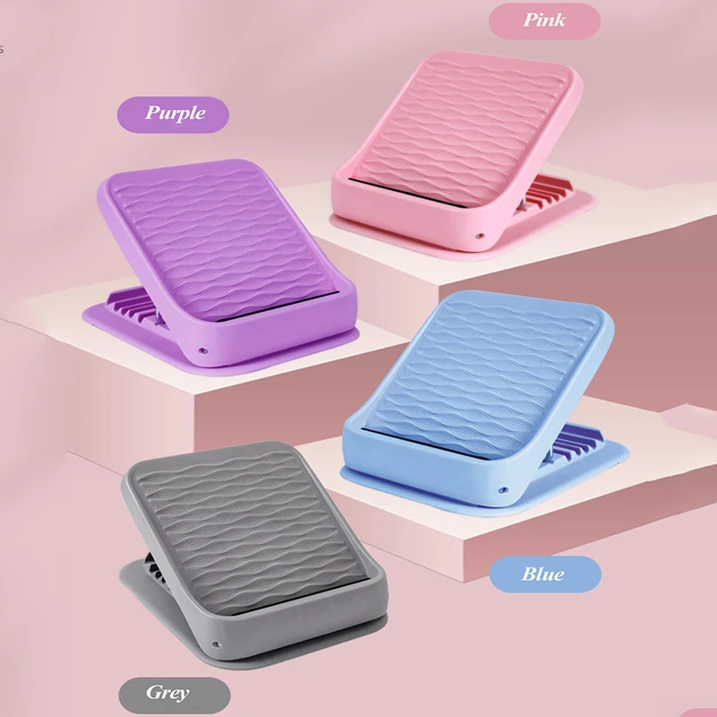 Portable Foot And Leg Stretcher Foot Stretcher Board 7 Positions Adjustable Anti-Slip Ankle Calf Slant Board for Yoga Exercise