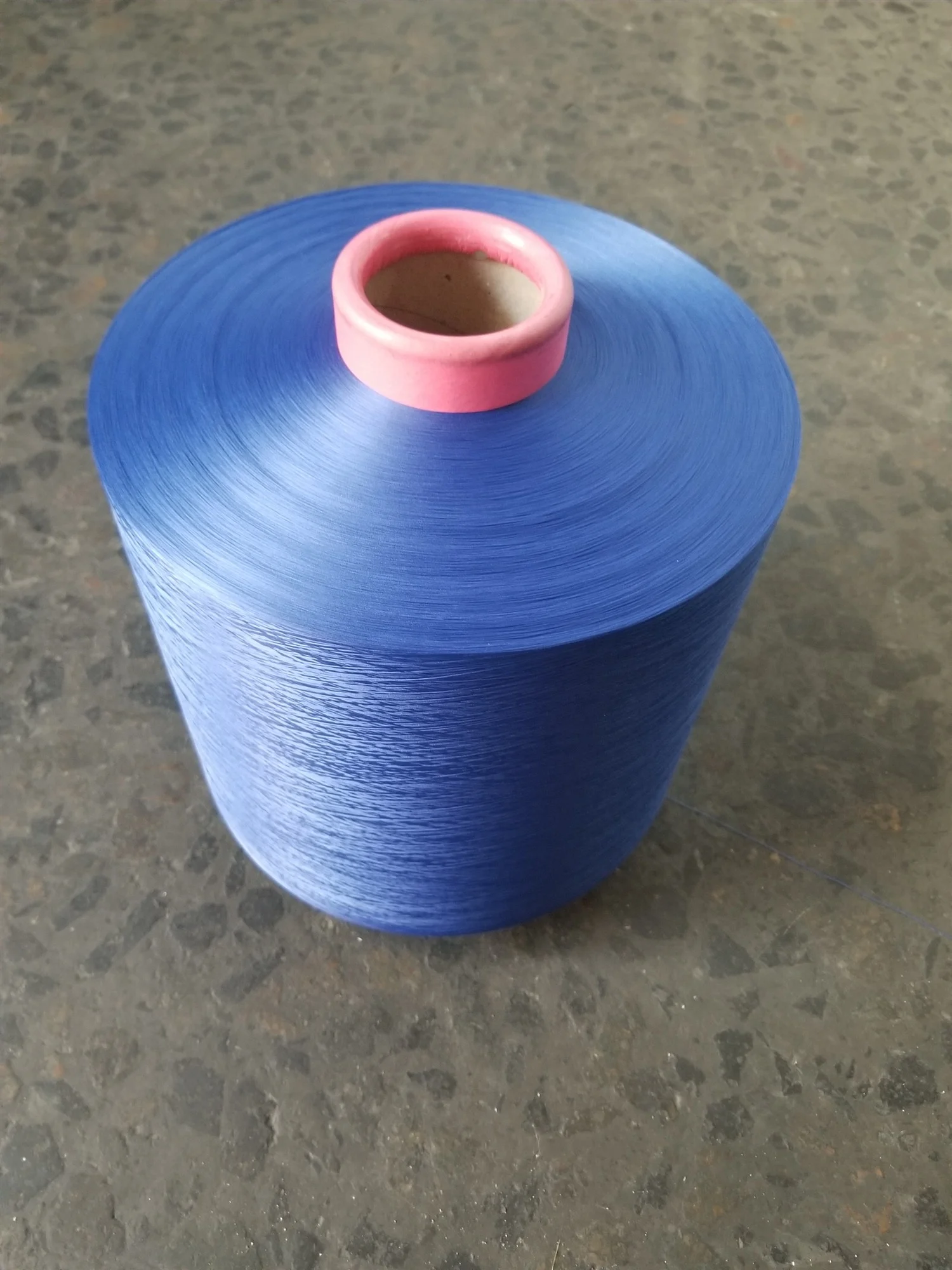 100% polyester dty yarn for blanket&carpet weaving dope dyed colors DTY yarn
