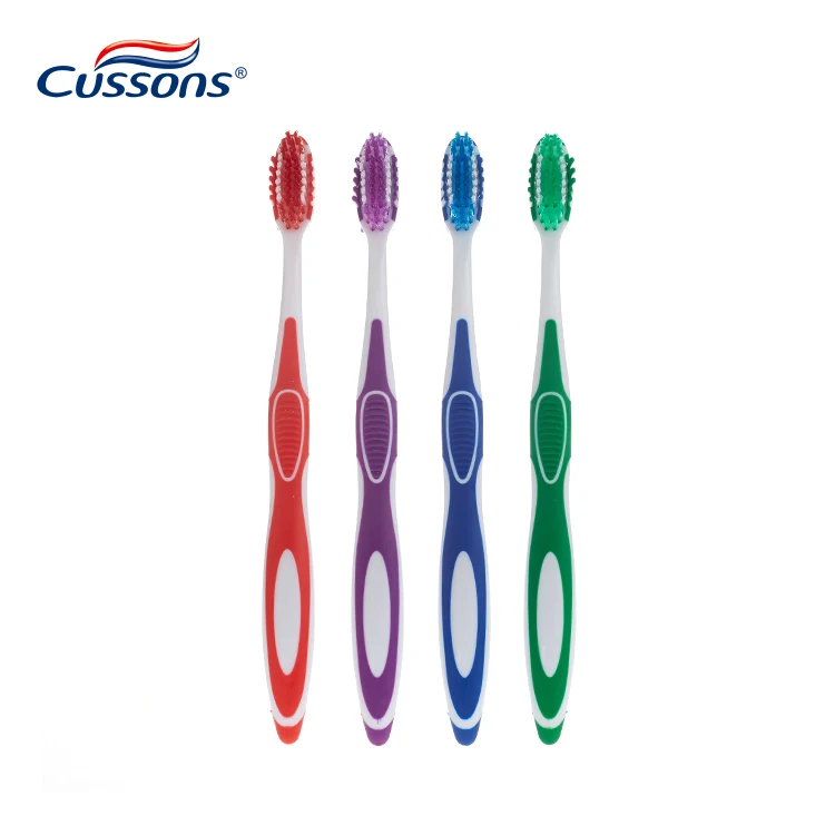 high quality personalized plastic massage gum adult toothbrush