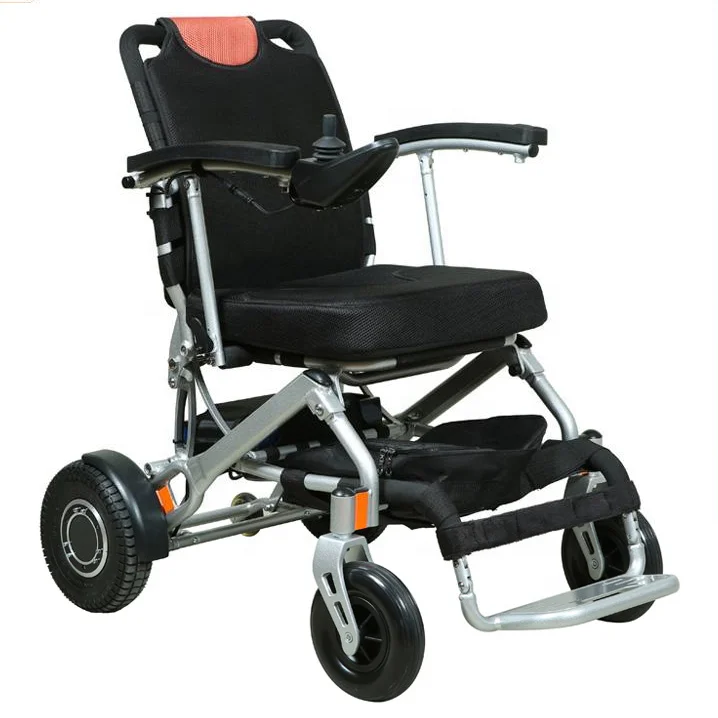 Economic folding portable electric mobility wheelchair