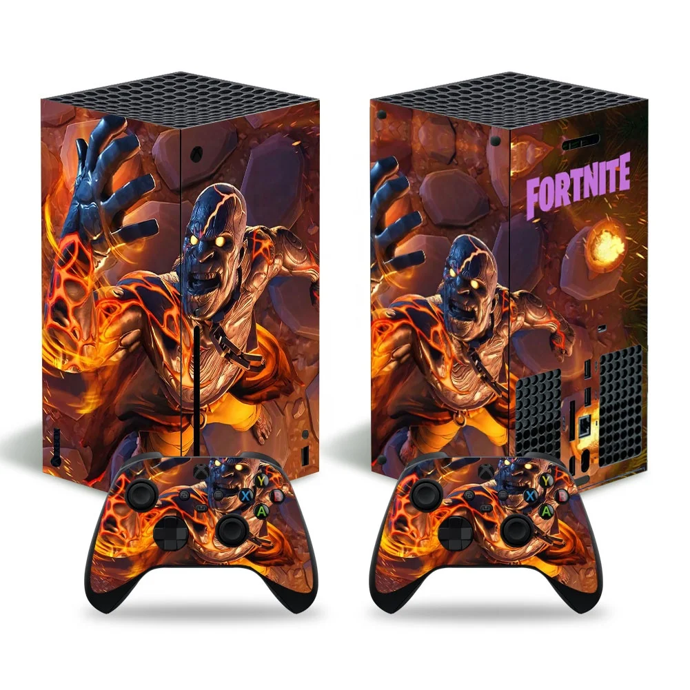 New Game Skin Sticker Decal Cover for Xbox Series X Console and 2 Controllers Xbox Series X Skin Sticker Vinyl