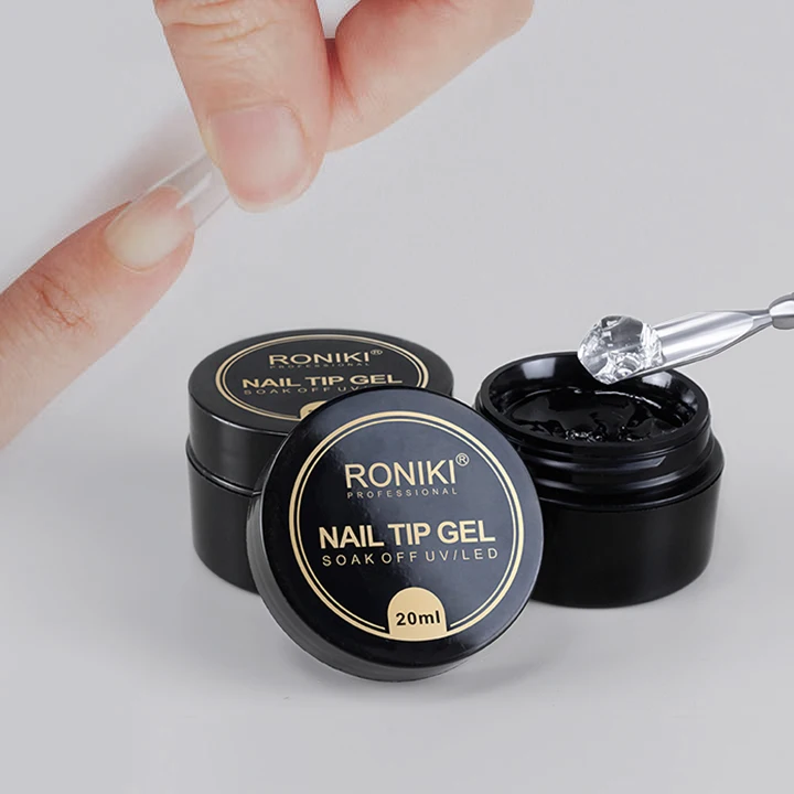 RONIKI высокое качество OEM Private Label Профессиональные Товары для ногтей гель-клей гель наращивания