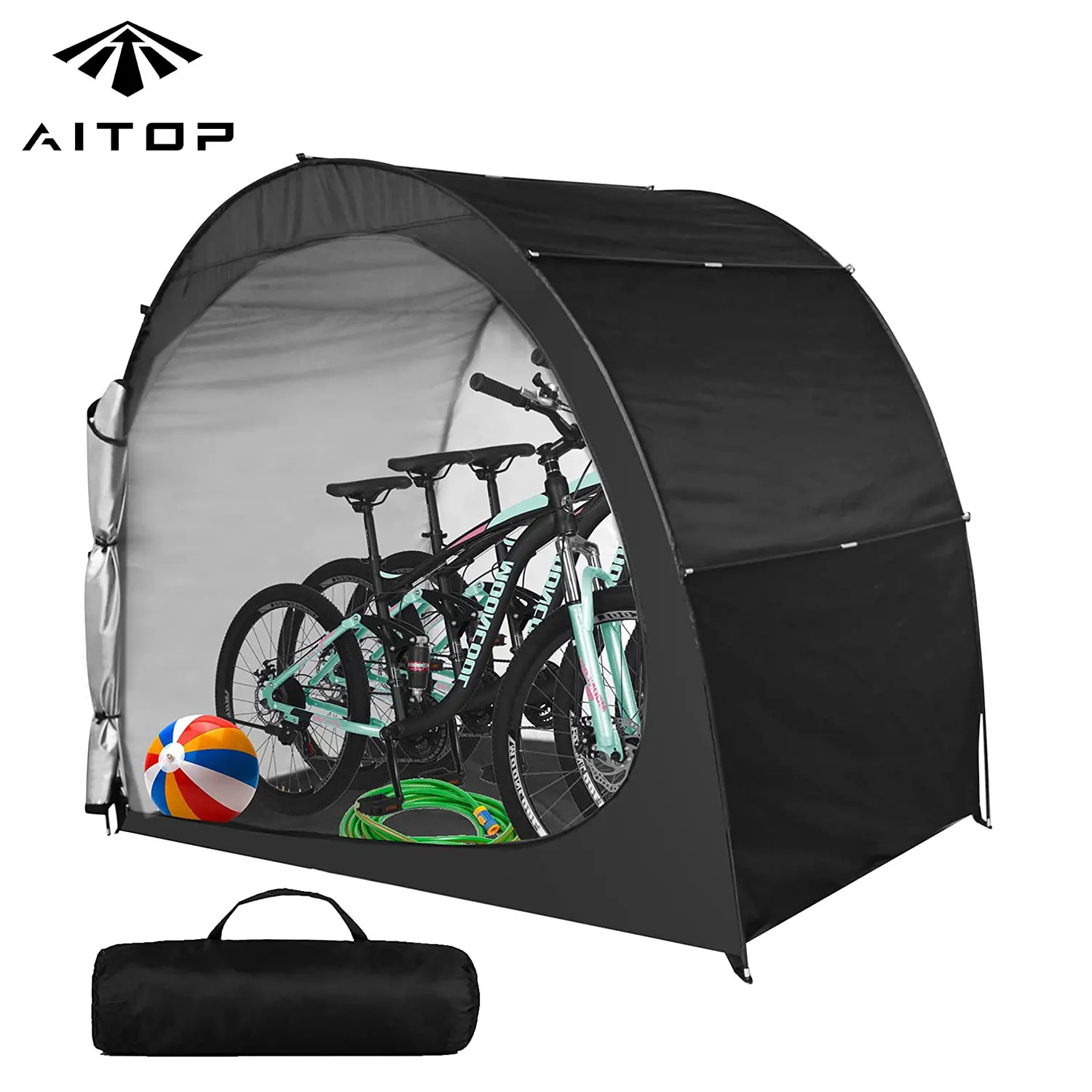 Заводская поставка уличная велосипедная накладка палатка Водонепроницаемая газонокосилка садовые инструменты палатка для хранения на заднем дворе