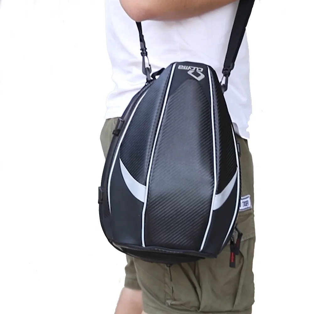 CUCYMA Rear Seat Riding Special Storage Sling Single Shoulder Bag Motorcycle Tail Bag