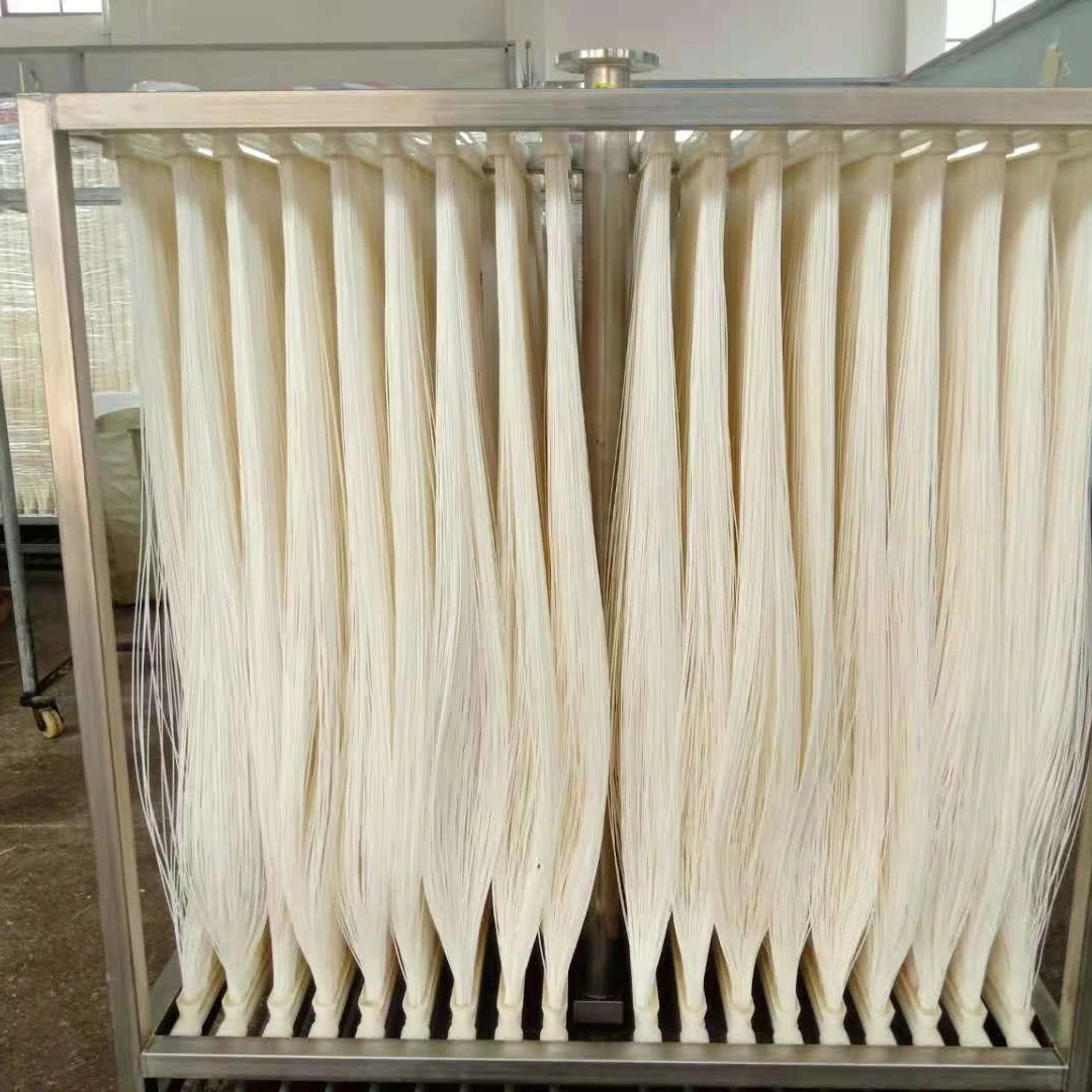 MBR reinforced PVDF hollow fiber membrane For sewage