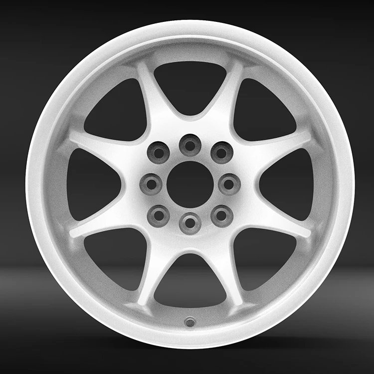 Japanese 4x100 white color 15 16 inch alloy wheels rims for car