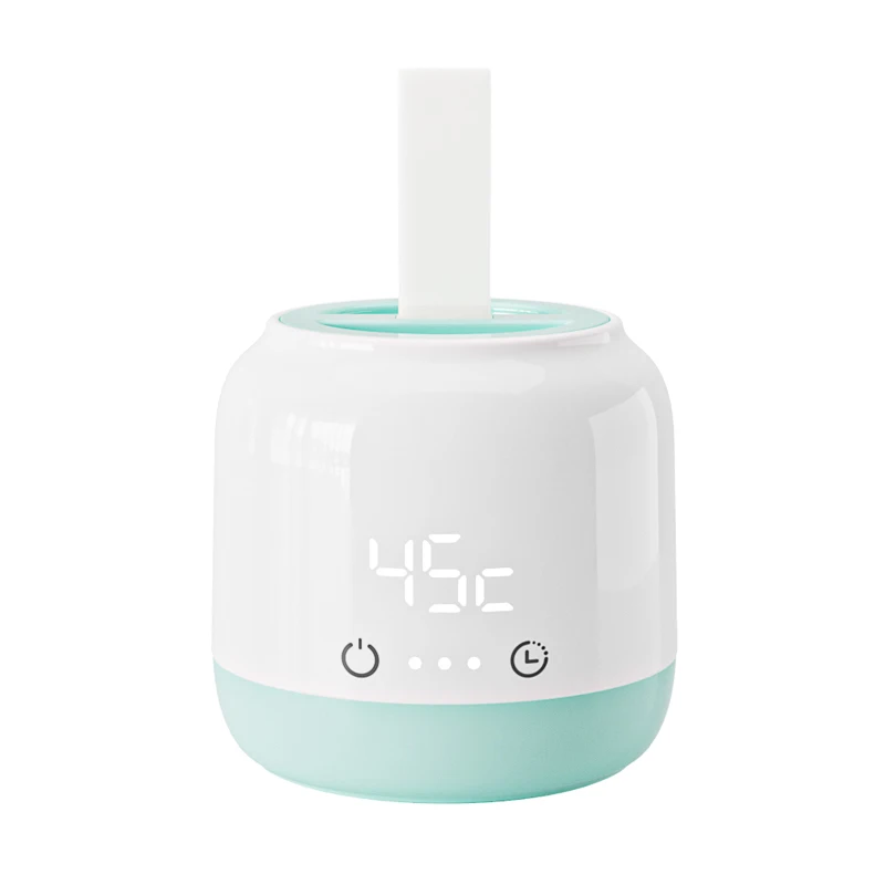 2024 new design baby warmer mini holy white color smart portable baby warmer warm milk baby food fruit juice