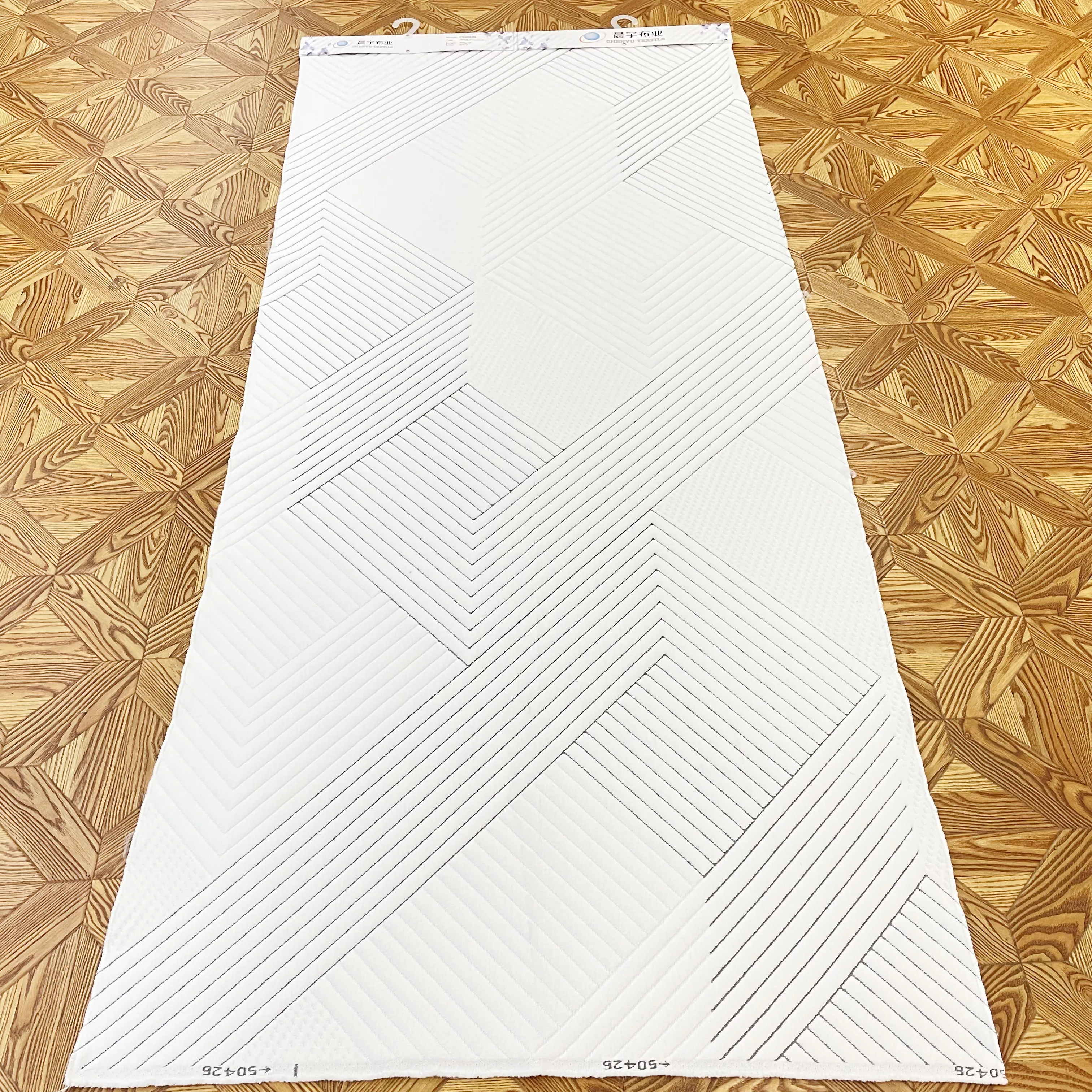 100% polyester mattress knit  jacquard fabric