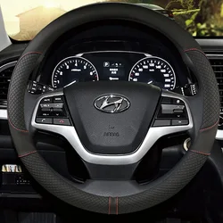 Steering Wheel Cover Universal Leather Anti-Slip Covers