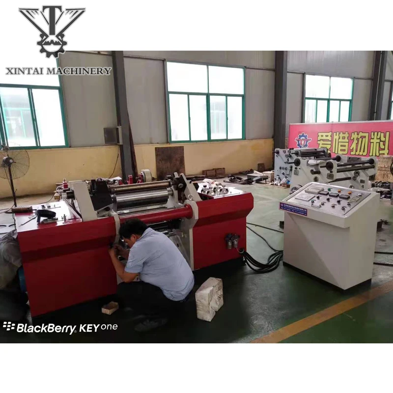 
Automatic soft material tape longitudinal shearing rewind slitter machine surface central rewinder slitting machine 