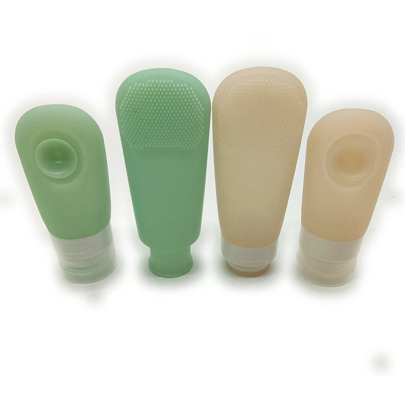 Hot Sale Can Adsorbe Silicone Skin Care Cosmetic Lotion Split Bottle Squeeze Travel Portable