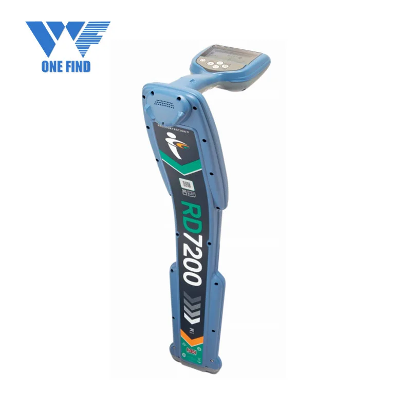 Radiodetection  RD7200 pipe and cable locator underground cable fault locator and  TX-10 + A -frame option  + probe rod  option