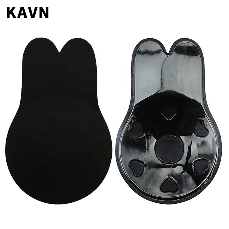 Wholesale Invisible Silicone Breast Pads Breathable black nipple covers  Breast Lift Tape For Women