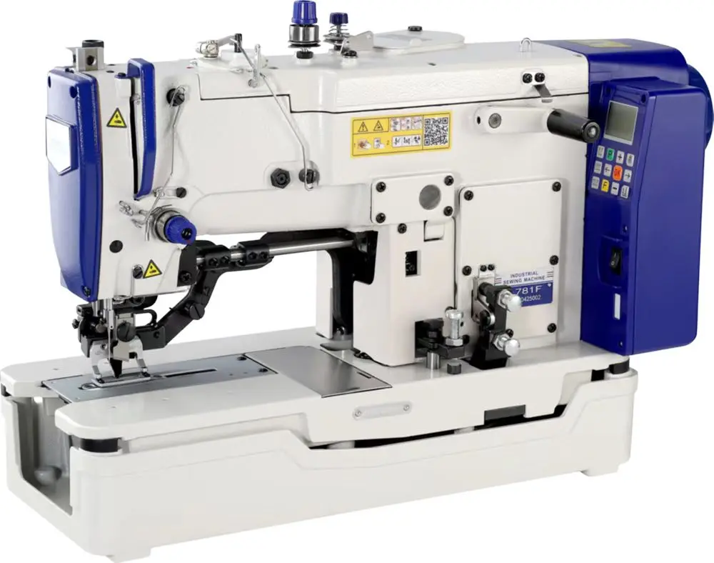 DT 781F   Integrated Direct Drive Straight Button Hole Industrial Sewing Machine