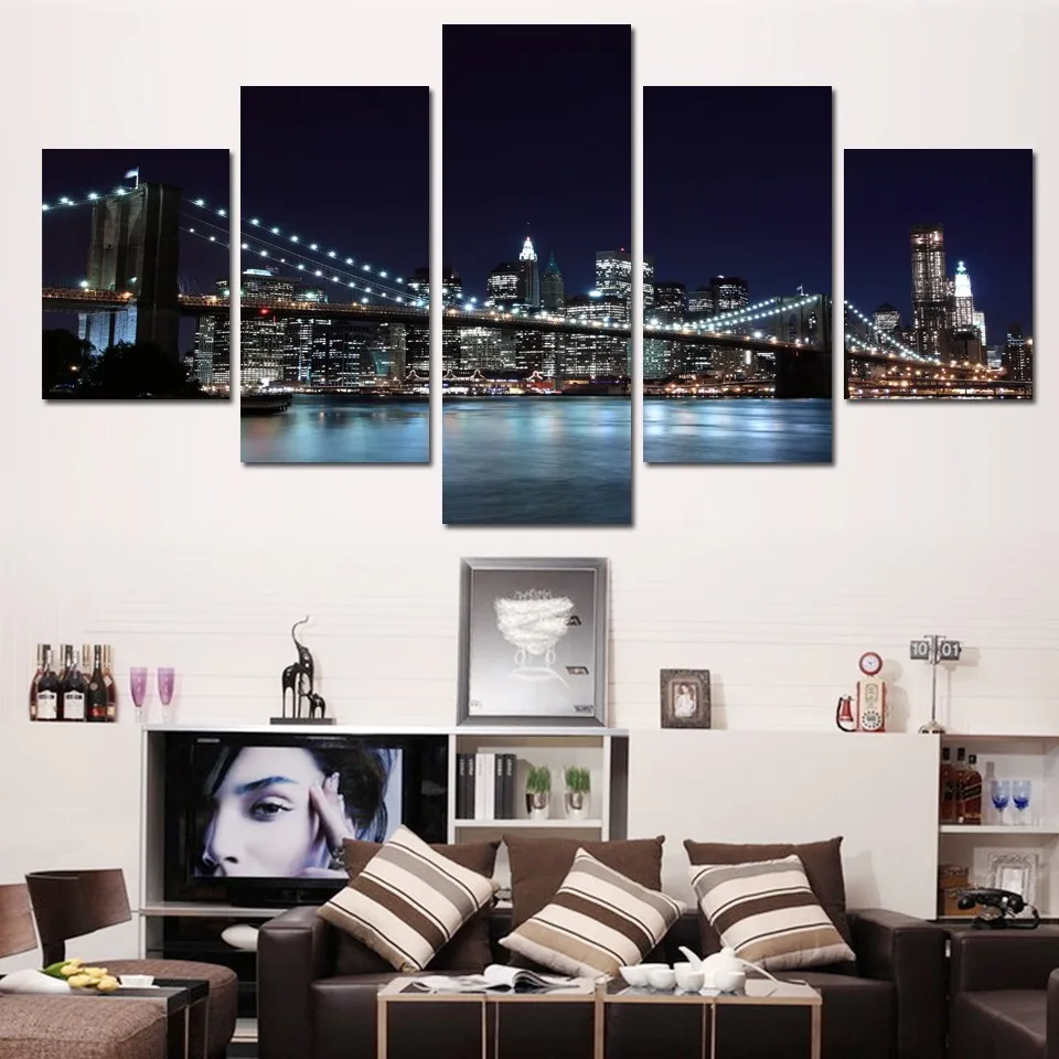 
High Quality Diamond Painting Kits for Adults Painting Canvas Wall Art Wall Pictures 5 piece Canvas 