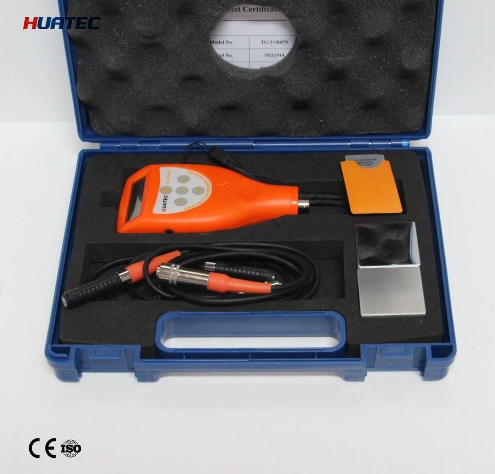 Accurate Coating Thickness Gauge Customized TG-2100 5000 Micron