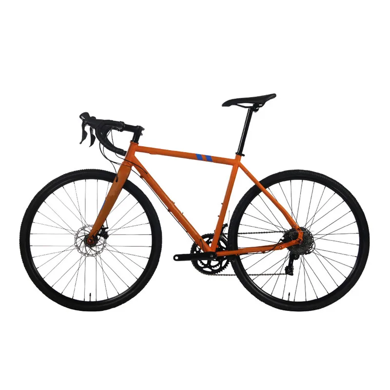 Fashionable 700C Carbon Frame Mountain City bikes 7 Single speed spoke wheel Color Style Road Bike Bicycle
