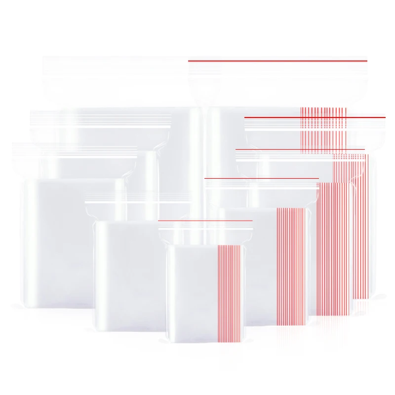 grip seal plastic reclosable pe poly bags transparent resealable clear custom poly bag branded poly ziplock bag with logo