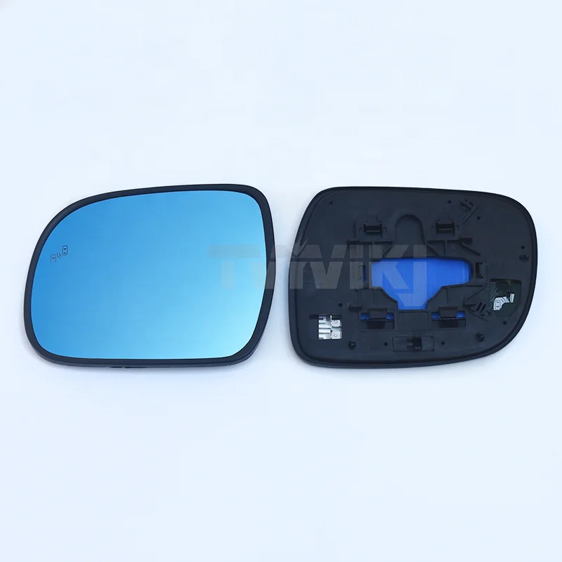Side rearview mirror blue glass lens with blind spot system For LEXUS RX300 RX330 RX350 RX400H 2003-2008 HILUX VIGO anti glare