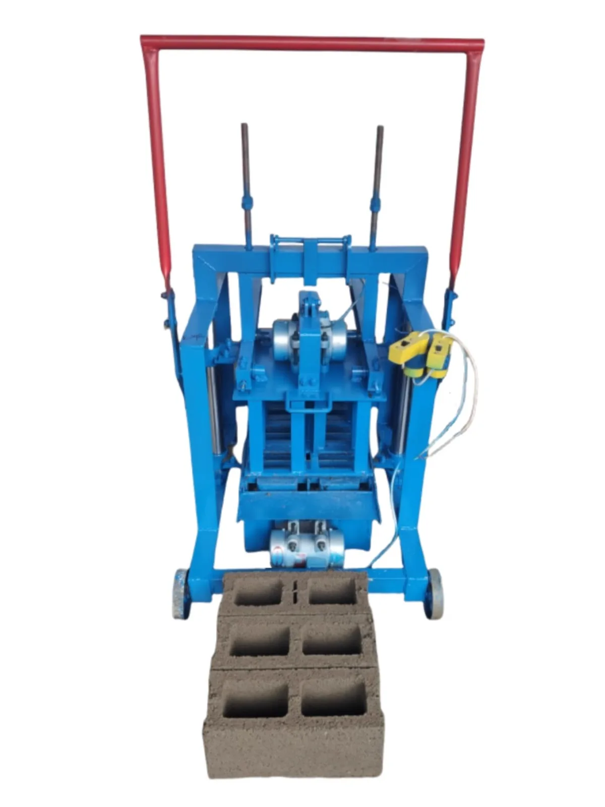 Promotion semi-automatic clay brick making machine vibrated brick machine